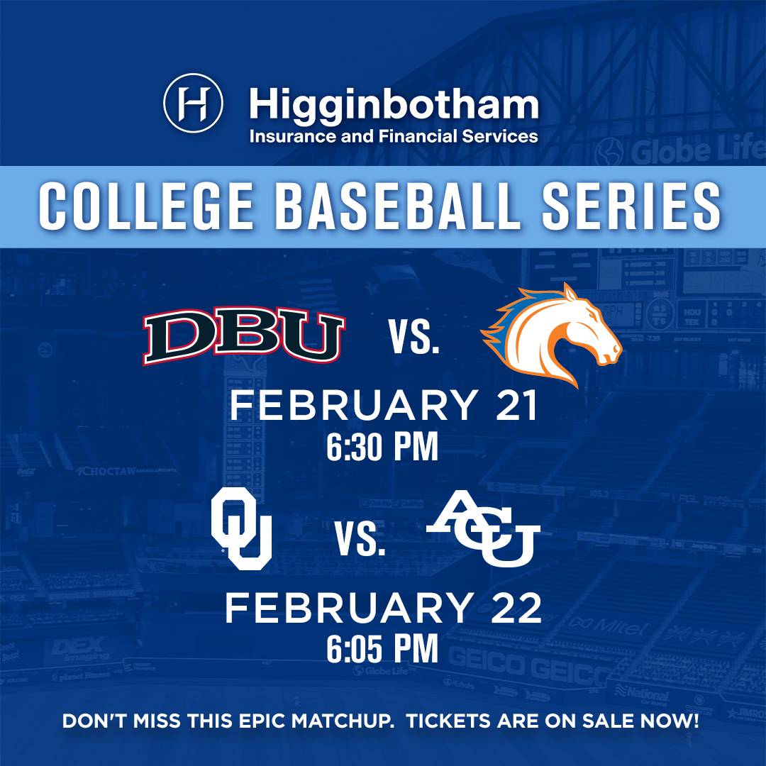 College Baseball Presented by Higginbotham