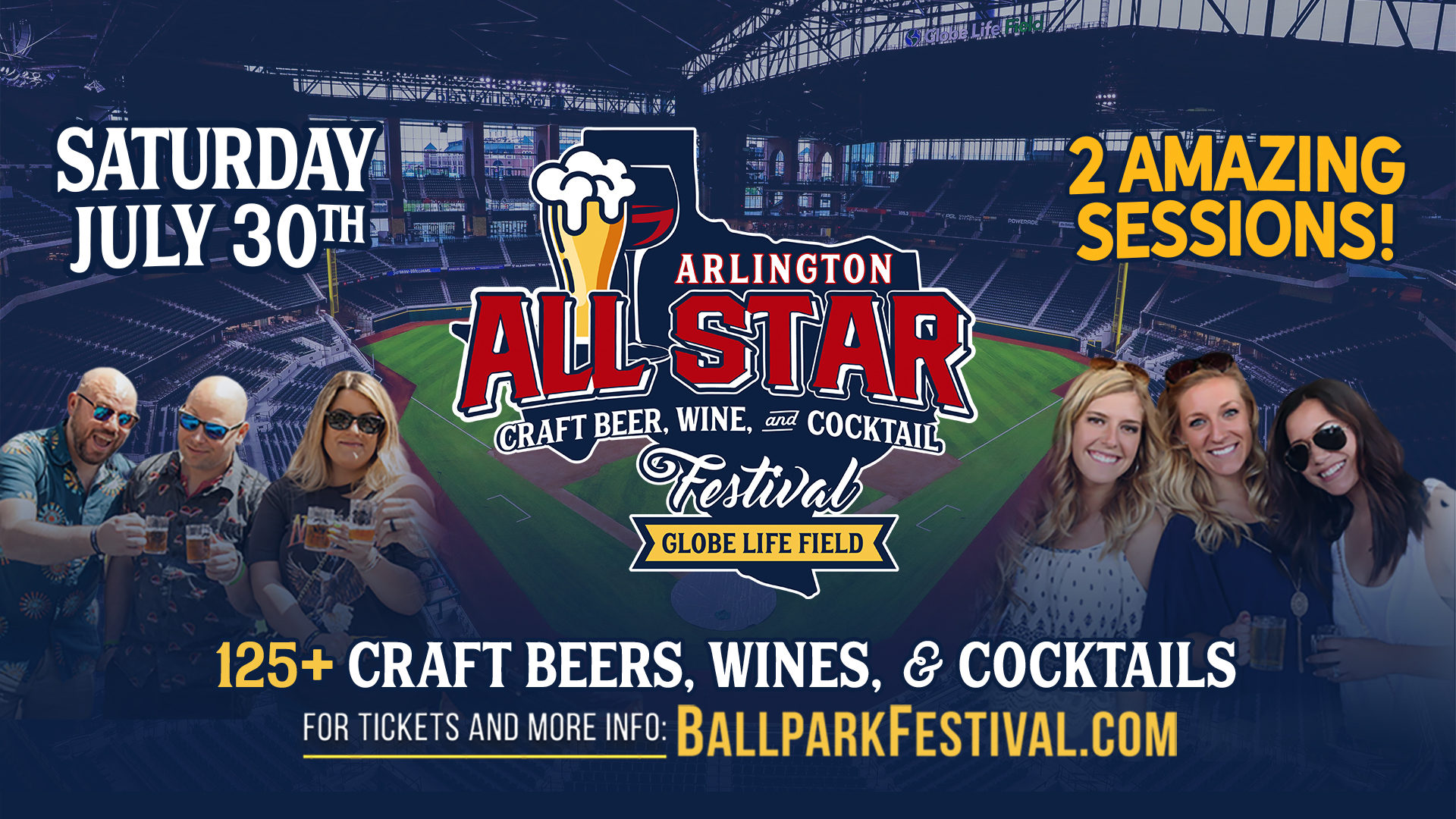 ARLINGTON ALL STAR CRAFT BEER, WINE AND COCKTAIL FESTIVAL