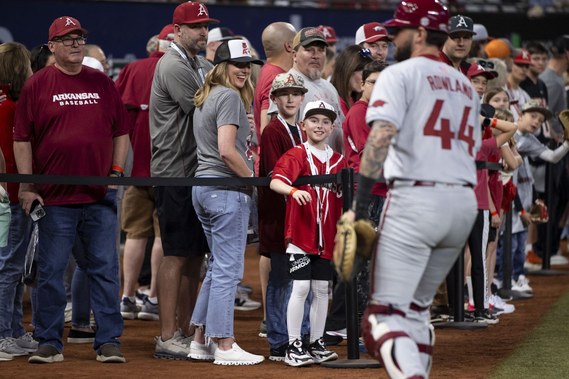 College Baseball On-Field Pregame Experience