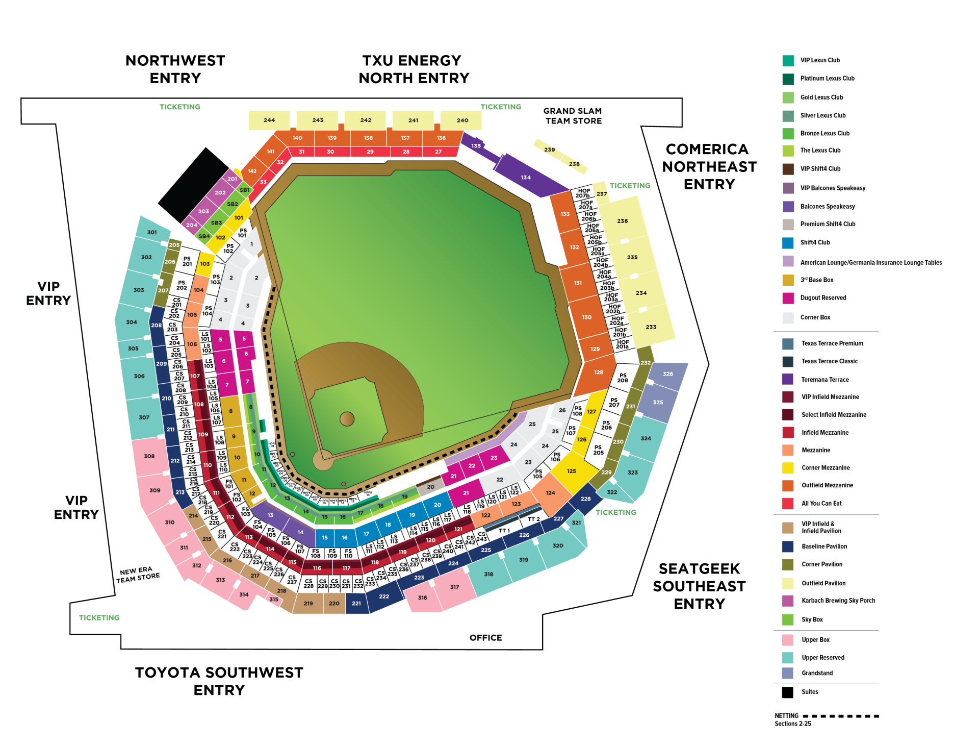 Ballpark Map